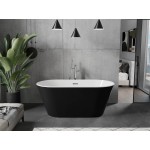 Ванна акриловая Mexen Flavia Black